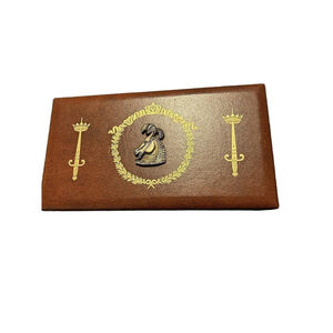 Vintage 70’s Jewelry Box With Brass Horse Head